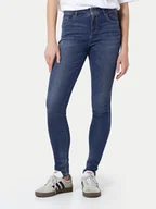 Spodnie damskie - Noisy May Jeansy Jen 27030580 Granatowy Skinny Fit - miniaturka - grafika 1
