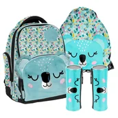 Zestawy szkolne - Zestaw szkolny 3-elementowy Koala Paso klasa 1-3 plecak worek piórnik - miniaturka - grafika 1