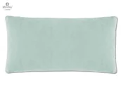 Kołdry i poduszki dla dzieci - MimiNu by Kieczmerski, Poduszka dekoracyjna z poszewką na suwak, Velvet, Zimna mięta, 30x60cm - miniaturka - grafika 1