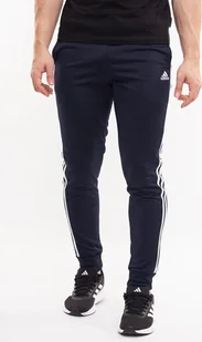 Adidas Spodnie męskie adidas Primegreen Essentials Warm-Up granatowe H46106 S - Spodnie sportowe męskie - miniaturka - grafika 1