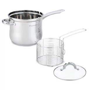 Kamille Garnek, rondel do frytek, makaronu z sitkiem 3,5L 5852 - Rondle - miniaturka - grafika 1
