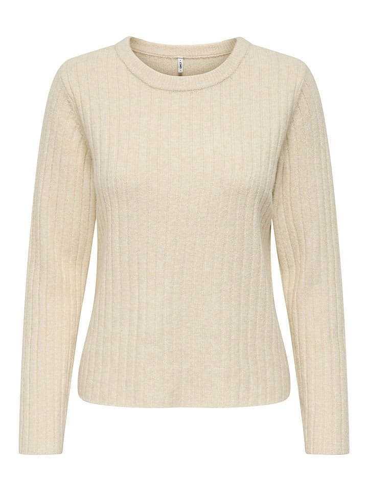 ONLY Sweter w kolorze beżowym