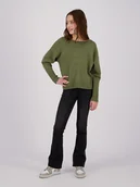 Swetry dla dziewczynek - RAIZZED Sweter "Ramandy" w kolorze khaki - RAIZZED® - miniaturka - grafika 1