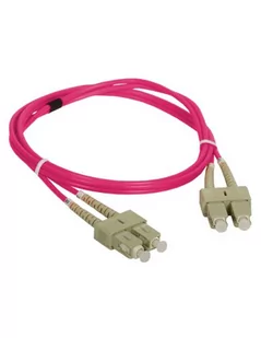 Patch cord MM OM4 SC-SC duplex 50/125 5.0m ALANTEC - ALANTEC - Kable światłowodowe - miniaturka - grafika 1