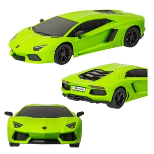Zdalnie sterowane Lamborghini Aventador RC 1:24 zielone RC auto - Zabawki zdalnie sterowane - miniaturka - grafika 1
