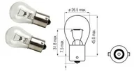 Żarówki samochodowe - Żarówka Samochodowa 24V 21W Ba15S do Auta 10szt. - miniaturka - grafika 1
