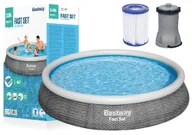 Baseny ogrodowe - Bestway 57376 Basen ogrodowy rozporowy 396 x 84 cm  - miniaturka - grafika 1