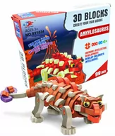 Klocki - Klocki Piankowe Dinozaur Miękkie Puzzle 3D 98El - miniaturka - grafika 1