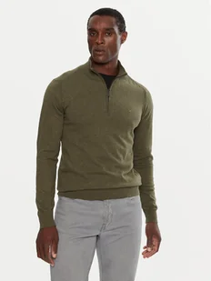INDICODE Sweter Liliamos 35-698 Zielony Regular Fit - Swetry męskie - miniaturka - grafika 1