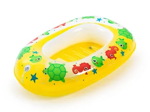 Ponton Żółty 102 cm x 69 cm Bestway - Materace dmuchane i koła do pływania - miniaturka - grafika 1