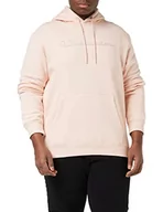 Bluzy męskie - Champion Męska bluza z kapturem American Classics Fall Fleece Big Logo, brudny róż, L - miniaturka - grafika 1