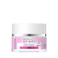 Kremy do twarzy - Eveline Perfect Bright Lekki Krem Rozświetlający na Dzień SPF20 50ml - miniaturka - grafika 1
