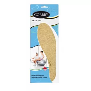 Corbby Wkładki CORBBY  orto flex 35/36, 1 para - Urządzenia medyczne - miniaturka - grafika 1