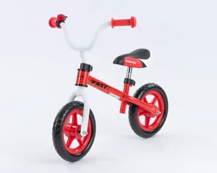 Rowerek Biegowy Fast - Czerwony - Rowerki trójkołowe - miniaturka - grafika 1