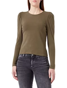 ONLY Petite Women's Onllive Love L/S Puff TOP JRS Petit koszulka z długim rękawem, Kalamata, XS, Kalamata, XS - Koszulki i topy damskie - miniaturka - grafika 1