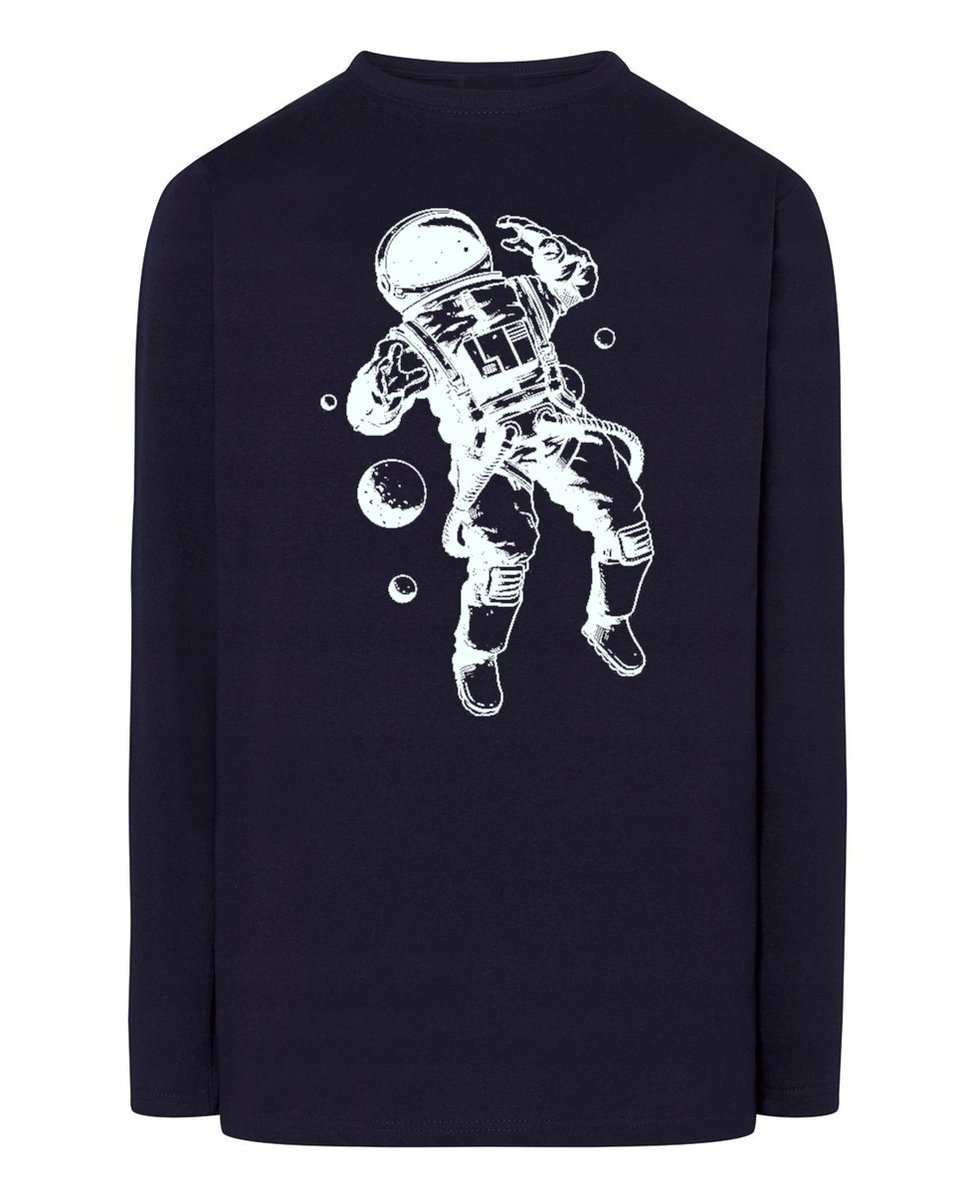 Longsleeve męski nadruk Astronauta r.M