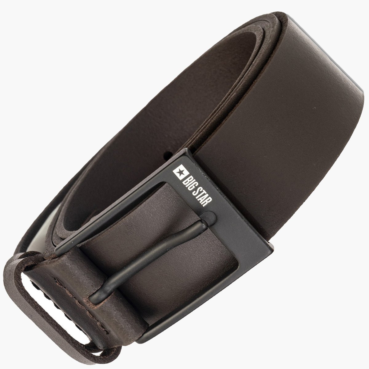 Pasek Męski Big Star skórzany HH674136 Brązowy 90