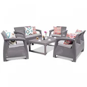 Meble ogrodowe - Meble ogrodowe Corfu FIESTA LYON : Kolor - cappuccino/piasek BK-004612 - miniaturka - grafika 1