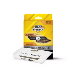 NO-PEST Najlepsza pułapka na mole spożywcze, mole odzieżowe 2w1 NO PEST 2szt. - Zwalczanie i odstraszanie szkodników - miniaturka - grafika 1