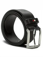 Paski - Pasek męski Tommy Hilfiger Denton Black r. 105 - miniaturka - grafika 1