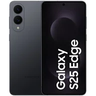 Telefony komórkowe - Samsung Galaxy S25 Edge 5G 12/512GB SM-S937 Czarny - miniaturka - grafika 1