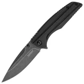 Noże - Nóż składany Kershaw Pushrod 1345 - Black - miniaturka - grafika 1