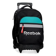 Plecaki - Reebok Andover Plecak, Kompaktowy, 2 koła, Czarny, 32x43x21 cm, Poliester, 28,9l, czarny, Mochila Compact 2 Ruedas, Kompaktowy plecak 2 koła - miniaturka - grafika 1