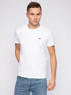 Koszulki męskie - Levi's T-Shirt Original Hm Tee 56605-0000 Biały Regular Fit - miniaturka - grafika 1