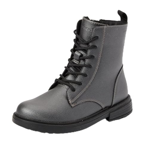 Geox Dziewczęce botki J Eclair D, Pistolet, 10 UK Child