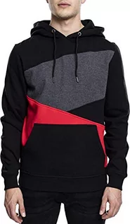 Swetry męskie - Urban Classics męski sweter odzieży Zig Zag Hoody - s 4053838009888 - grafika 1