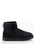 Botki damskie - UGG Skórzane botki "Classic Mini II" w kolorze czarnym - miniaturka - grafika 1