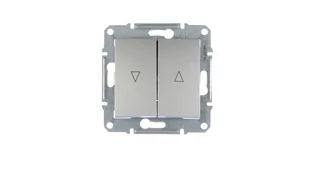 Schneider Łącznik żaluzjowy Z BLOKADĄ ELEKTRYCZNĄ ALUMINIUM - Wyłączniki światła i elektryczne - miniaturka - grafika 3