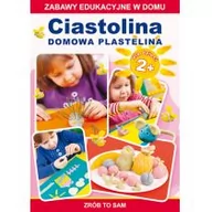 Książki edukacyjne - Literat Ciastolina Domowa plastelina - JOANNA PARUSZEWSKA - miniaturka - grafika 1