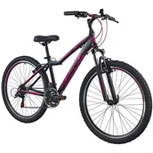 Rowery - Indiana X-Pulser 1.6 26 cali Damski Czarno-różowy 2023 - miniaturka - grafika 1