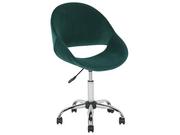 Fotele i krzesła biurowe - Shumee Krzesło biurowe  Selma Zielony 117489 - miniaturka - grafika 1