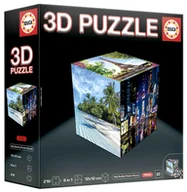 Puzzle - Puzzle 3D - Podróże 6 x 36 el. - miniaturka - grafika 1