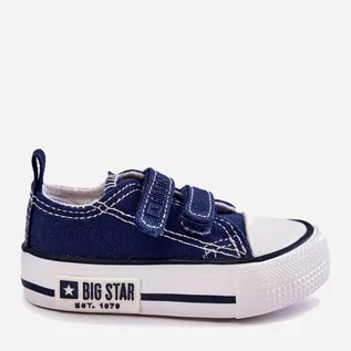 Buty dla chłopców - Trampki dziecięce Big Star KK374075 21 Granatowe (5900714539863) - grafika 1