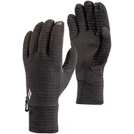 Rękawice narciarskie - Black Diamond Lightweight gridtech rękawice ochronne, czarny, xl 801033 - miniaturka - grafika 1