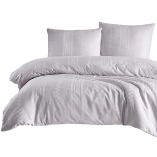 Pościel bawełniana 200x220 z satynowym połyskiem Capital jasny szary popiel - Pościel Pościel bawełniana 200x220 z satynowym połyskiem Capital jasny szary popiel - Pościel - miniaturka - grafika 1