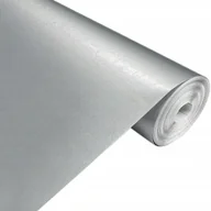 Okleiny - Folia Na Meble Lodówkę Drzwi Blat Aluminium Szczotkowane Struktura 90x50cm - miniaturka - grafika 1