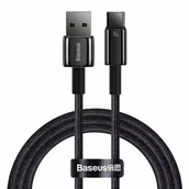 Kable USB - Kabel Baseus USB -A do USB-C 100W 2m, 480Mb/s, szybkie ładowanie - miniaturka - grafika 1