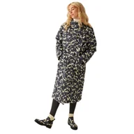 Płaszcze damskie - Płaszcz damski Regatta Orla Long Quilt z kapturem pikowany-M - miniaturka - grafika 1