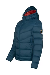 Kurtka z puchem gęsim damska Alpinus Cortina morski - Kurtki i kamizelki sportowe damskie - miniaturka - grafika 1