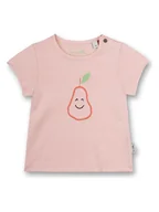 Kaftaniki dla niemowląt - Sanetta Kidswear Koszulka "Fresh Fruits" w kolorze jasnoróżowym - miniaturka - grafika 1