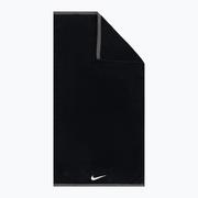 Ręczniki - Ręcznik Nike Fundamental Large czarny NI-N.100.1522  - miniaturka - grafika 1