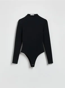 Reserved - Body z modalem - czarny - Moda i Uroda OUTLET - miniaturka - grafika 1