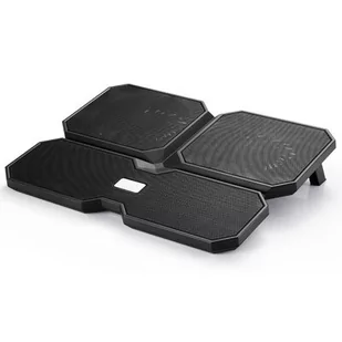 DEEPCOOL DeepCool X6 Laptop Cooling Pad 4 wentylatory dwoma kąt widzenia 2 porty USB wentylator chłodzący części zamienne do 15.6 MULTICOREX6 - Podkładki chłodzące pod laptopa - miniaturka - grafika 1