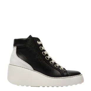 Botki Fly London DICE 468 Black (Offwhite Sole) Dublin P601468008 - Botki damskie - miniaturka - grafika 1