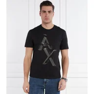 Koszulki męskie - Armani Exchange T-shirt | Regular Fit - miniaturka - grafika 1