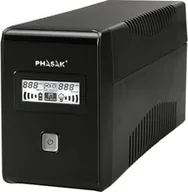 Zasilacze awaryjne UPS - UPS Phasak Essential 650VA PH 9465 - miniaturka - grafika 1
